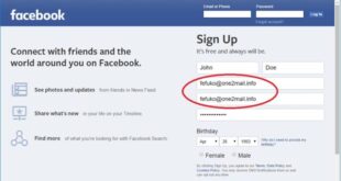 Create a Facebook account without a phone number