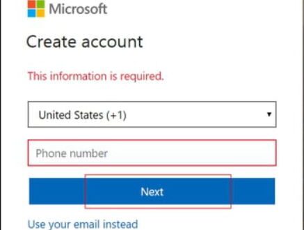 Create free email on Hotmail